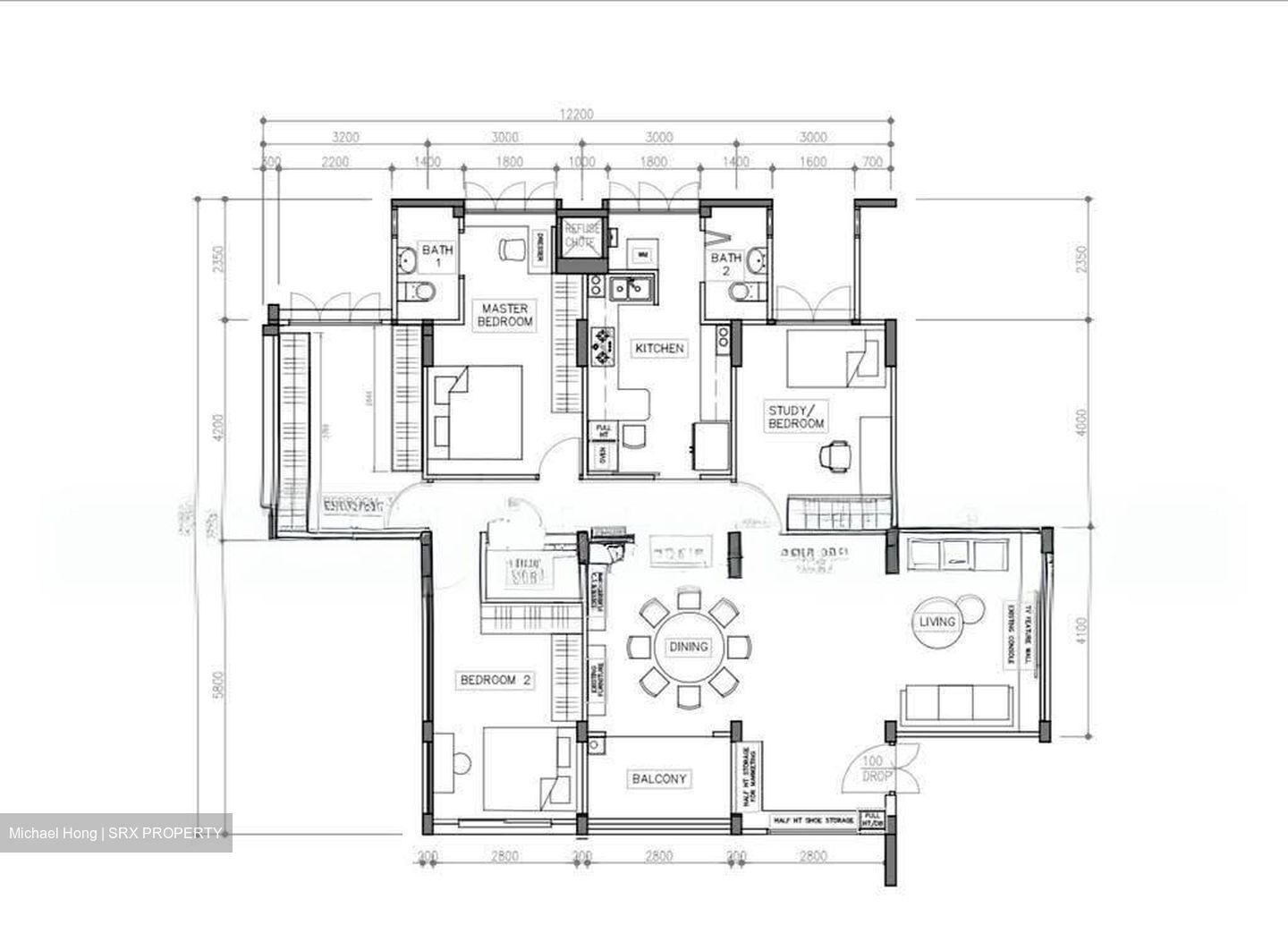 Blk 222 Ang Mo Kio Avenue 1 (Ang Mo Kio), HDB 5 Rooms #636001581